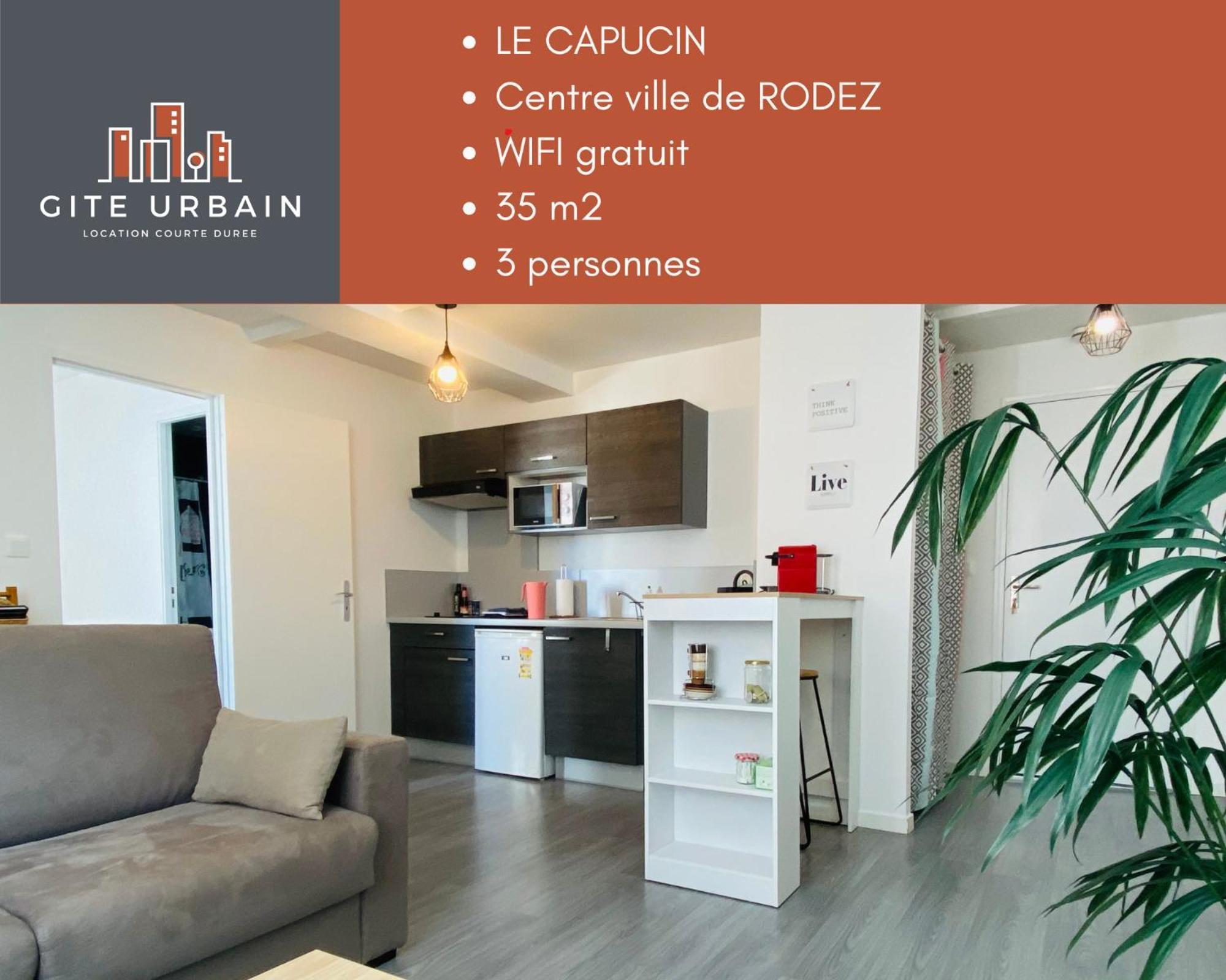 Le Capucin Lägenhet Rodez Exteriör bild